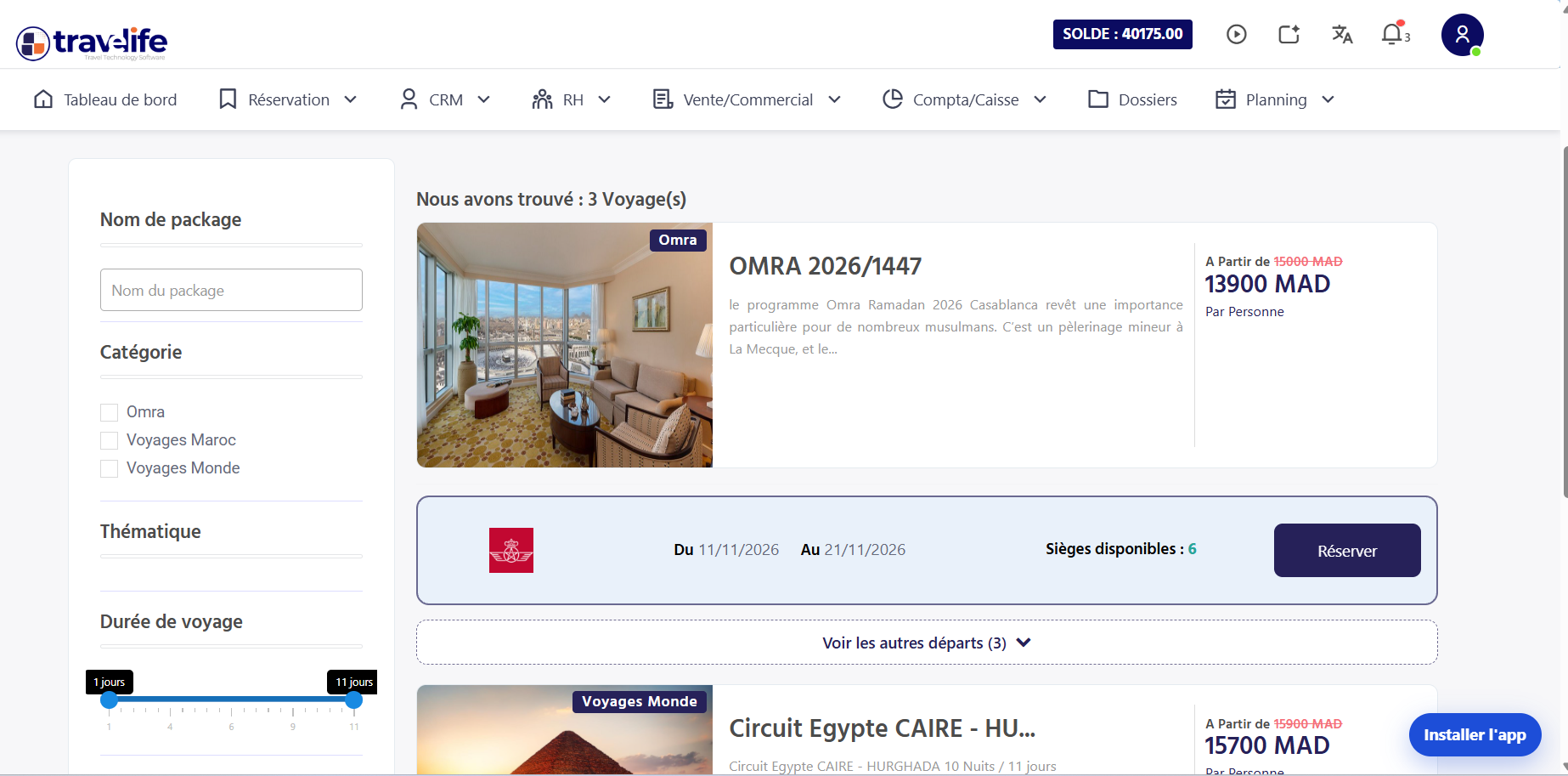 guide voyage organisé travelife