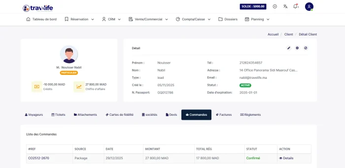 crm logiciel pour agences de voyages